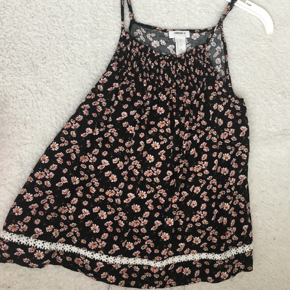 forever 21 floral tank